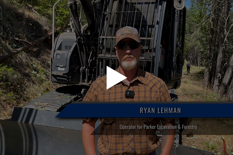 Customer Spotlight - Parker Excavation and Forestry ED160BR-7 Excavator Customer Spotlight - Parker Excavation and Forestry