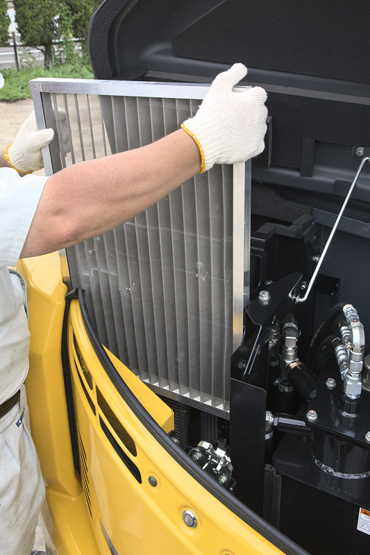 Imagem do Mini Escavadeira SK45SRX-6E Filter of North America model