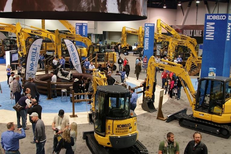 Máquinas Kobelco en ConExpo