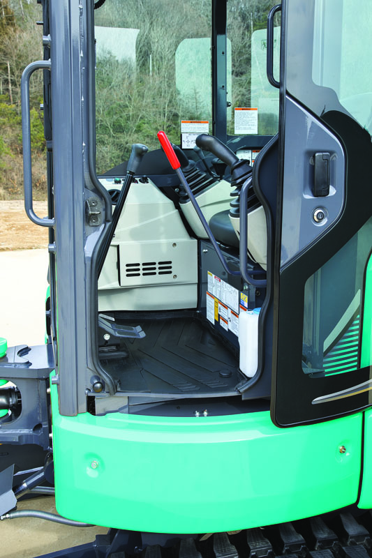 Imagen de Mini excavadora SK35SR-6 Open Door of Cab para América Latina modelo